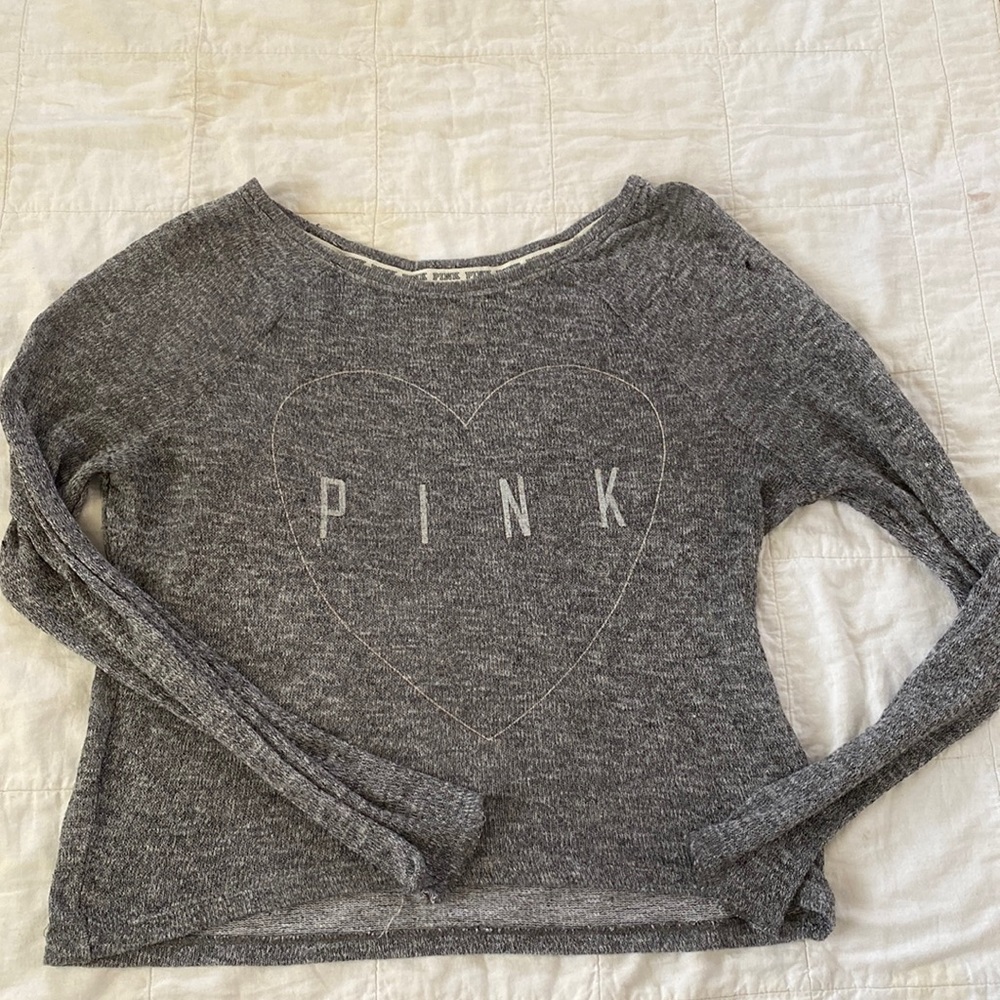 Pink crop top